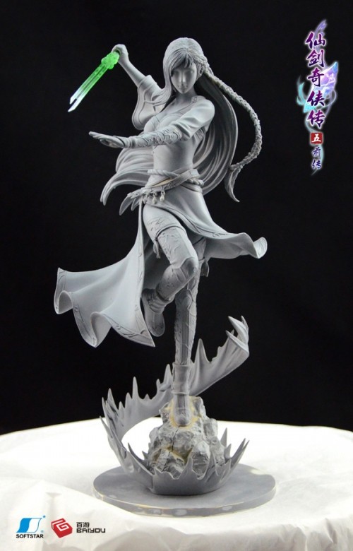 仙剑5前传豪华版揭秘 女主角手办曝光