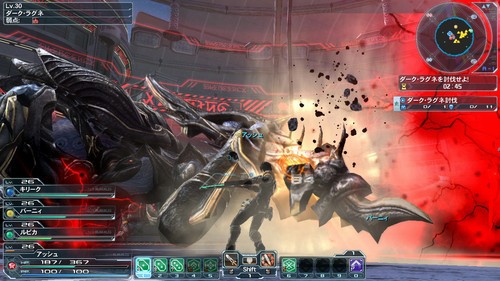 可与PC互动 PSV《梦幻之星OL2》视频