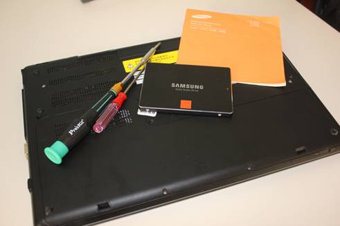 　轻松体验爽快操作笔记本换装三星840SSD教程 