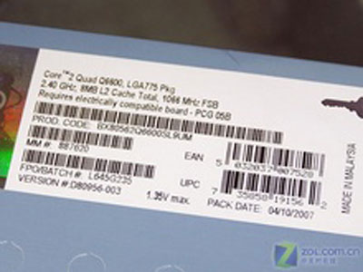 Intel���2�ĺ� Q6600(��)ͼƬ���� ��7�� -ZOL�йش����ߵ�7��