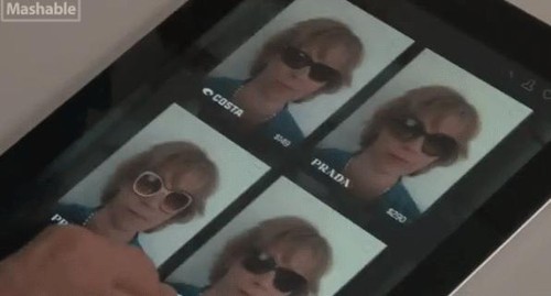 Modeling the use of the iPad and 3D scanning ; own Internet glasses 