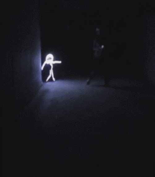 精彩设计:led打造万圣节火柴人创意