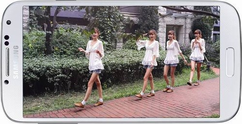 galaxy s4轨迹拍照模式可以轻松拍摄动感
