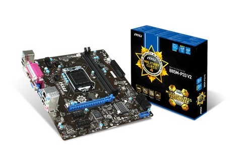 全固办公军规小板! 微星B85M-P33 V2主板京东