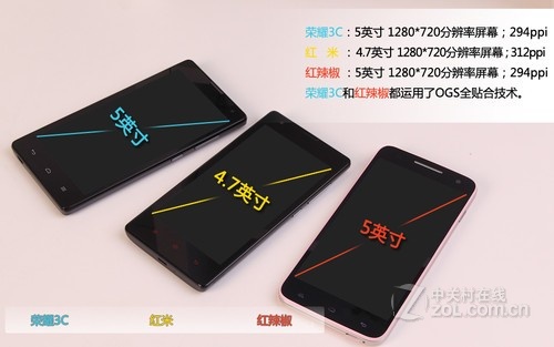 华为 荣耀3C(1GB RAM\/移动版)新品、热门机型