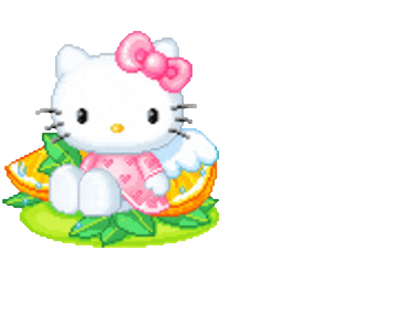【高清图】 hello kitty表情图28