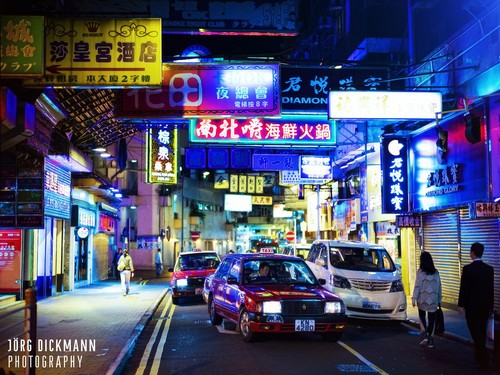 充满着生活气息 国际都市香港的不同影像