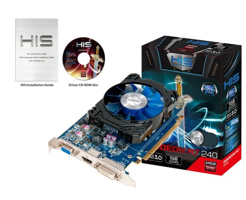 AIB血脉 HIS R7 240 D5静风版499元