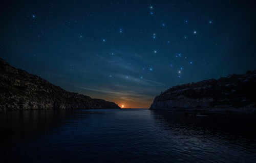 疑似银河落九天 拍摄那一片璀璨的星空_数码影