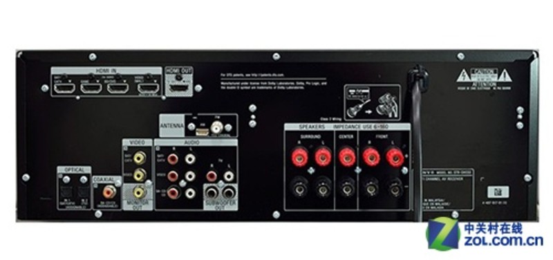 【高清图】支持NFC连接! Sony STR-DH750扩