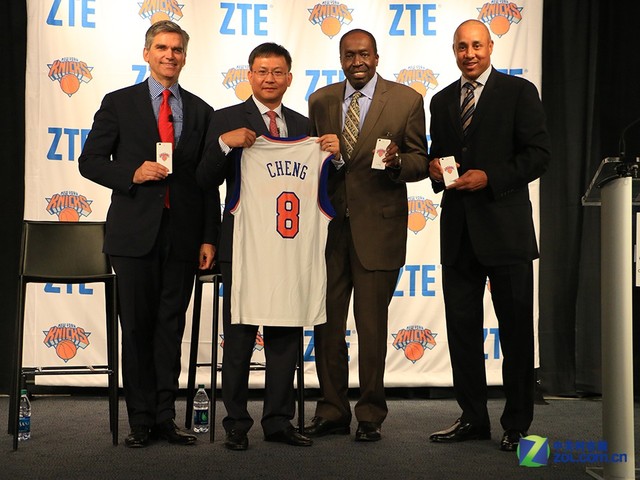 赞助三支NBA球队 中兴纽约发布会锦集_手机_