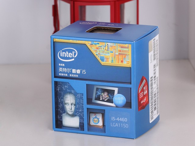 主流平台最高性价比 酷睿i5-4460大图赏_CPU