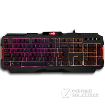 雷迪凯(LDK.al)彩虹色按键键盘 机械键盘手感