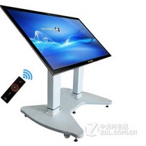 【超大液晶电视支架 触摸屏电视电动遥控落地