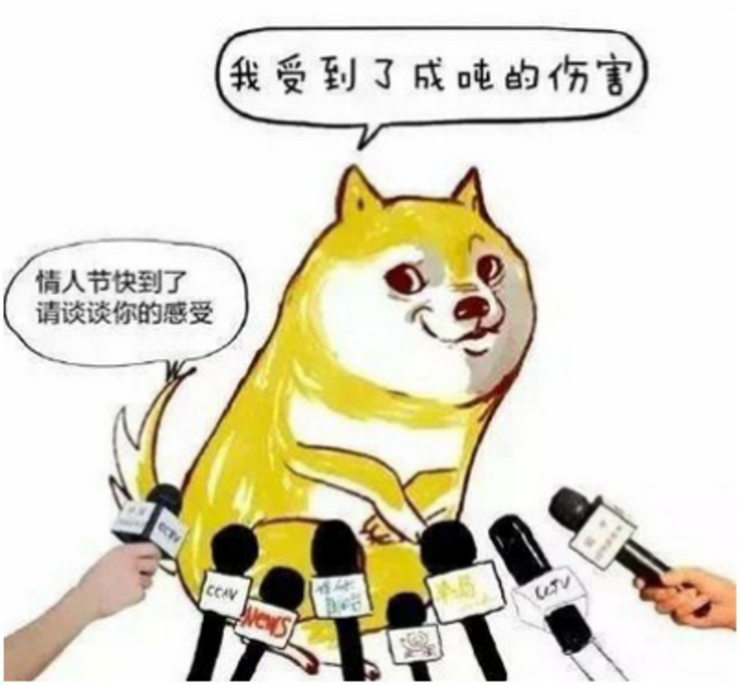 【白色图】拒做单身狗表情情人节脱单大计划笑的高清包可爱图片