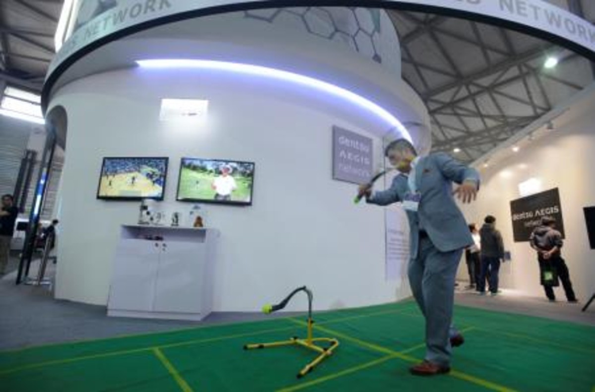 【高清图】电通安吉斯集团展现创新实力 参展