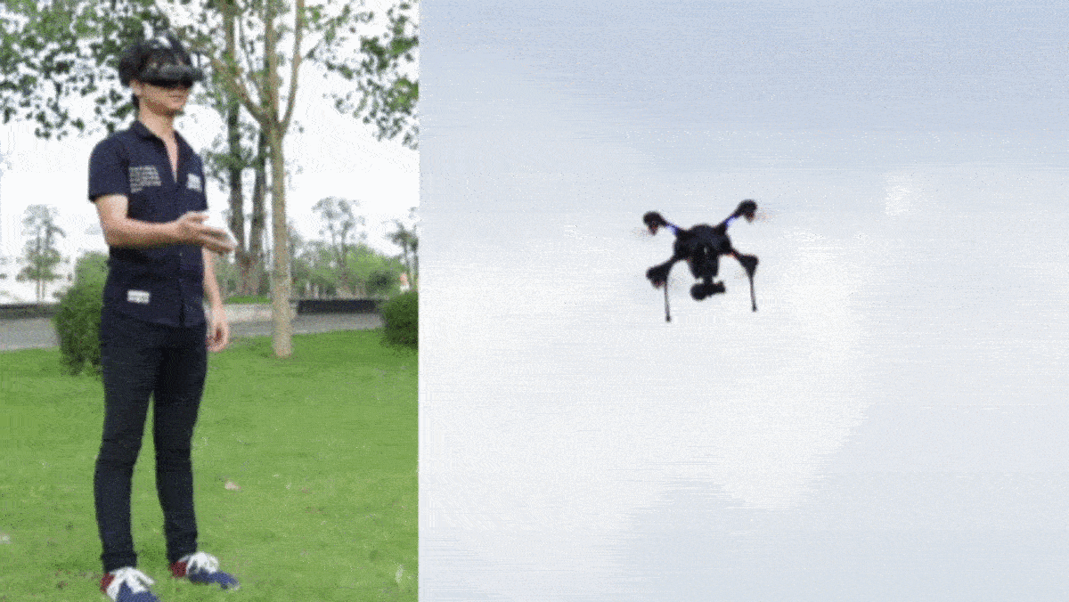 【高清图】 vr 体感 亿航ghostdrone 2.0无人机体验图3