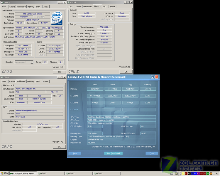 Intel���2˫�� E8500��ɢ��ͼƬ���� ��7�� -ZOL�йش����ߵ�7��