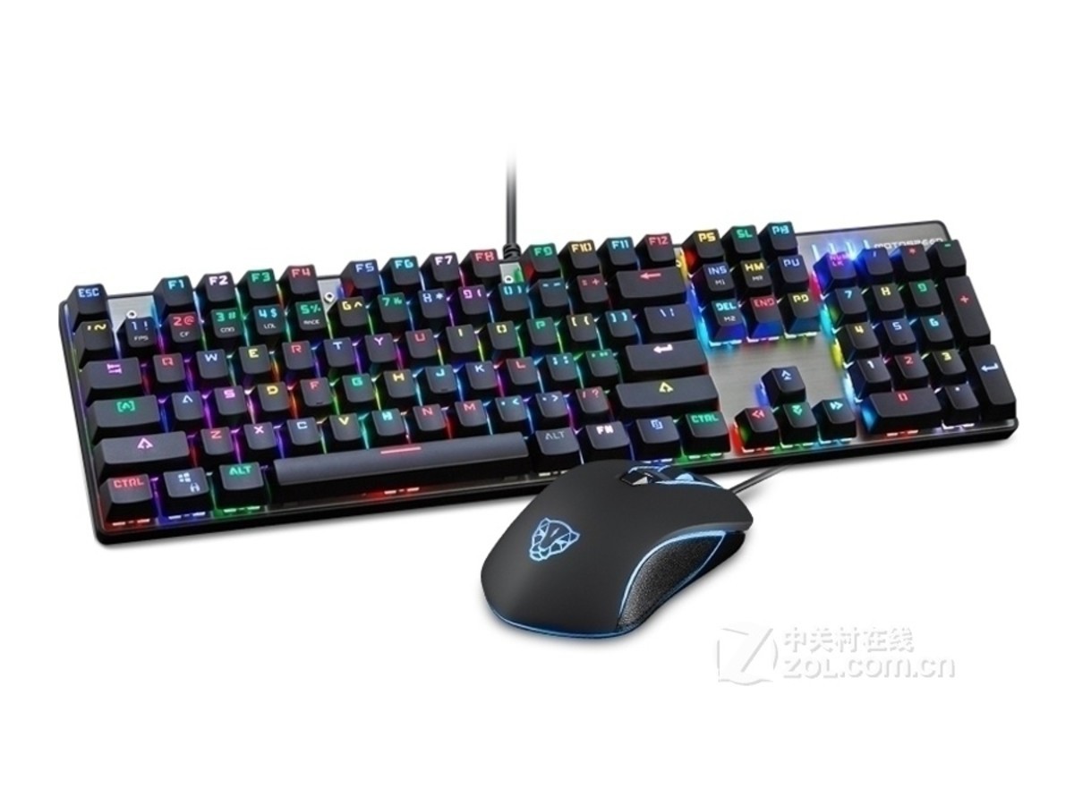 【高清图】摩豹(motospeed)CK888 RGB游戏