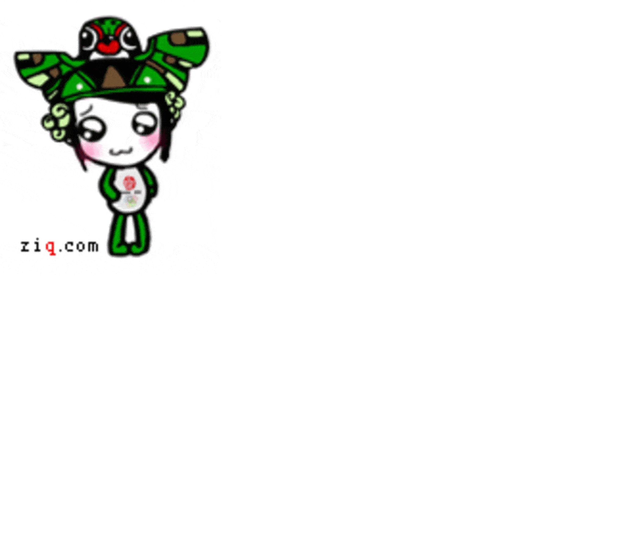 【高清图】 福娃的后奥运时代 福娃qq表情更可爱图2