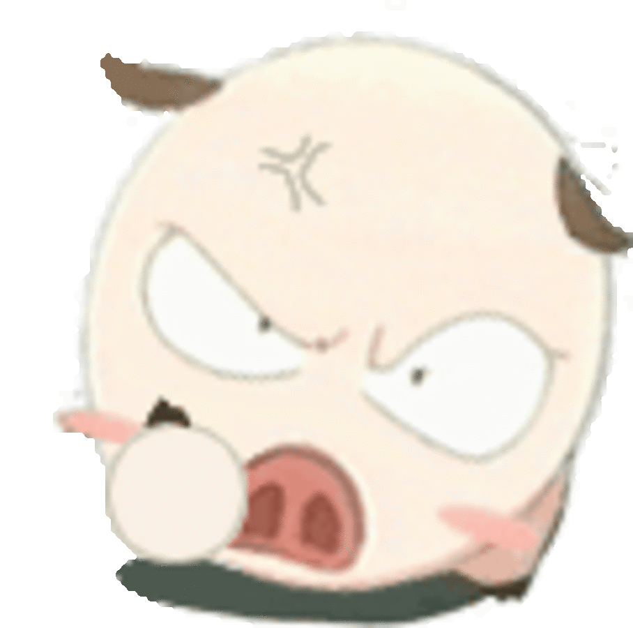 【高清图】 qq个性表情:小胖猪图10