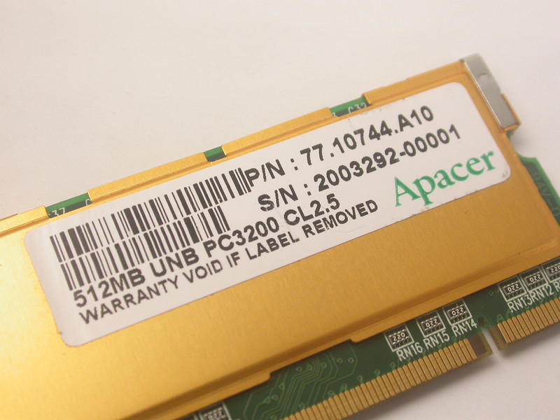 ��հ��Apacer��512MB DDR333 SODIMM(�ʼǱ�-����)ͼƬ���� ��8�� -ZOL�йش����ߵ�8��