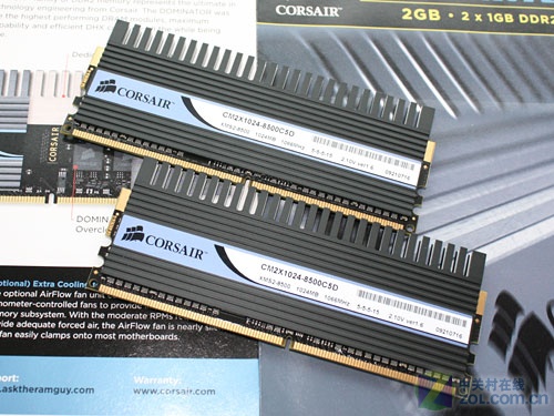 ��������Corsair��2GB DDR2 1066��TWIN2X2048-8500C5D��(˫����װ)ͼƬ���� ��3�� -ZOL�йش����ߵ�3��