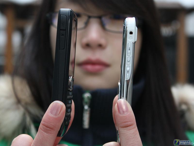 【人物展示图】诺基亚E63多彩色侧面图片 图