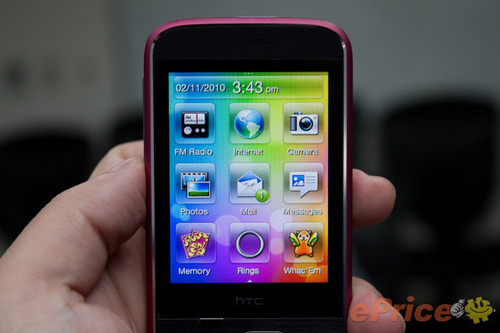 用新系统的大众触控手机 htc smart试玩 