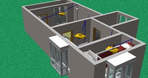爱福窝3d家装设计软件 水电布线更轻松