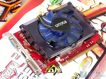 双敏 火旋风2 HD5570 V1024 小牛版 