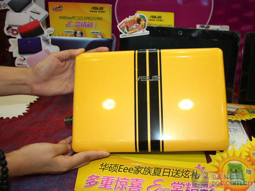 炫彩条纹外观 华硕EeePC 1001PQ亮相 