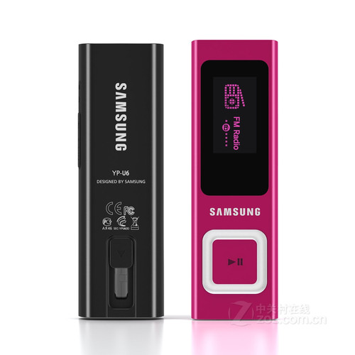 简约时尚设计 三星MP3新品YP-U6图赏 