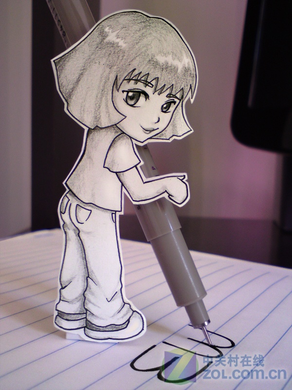 自制美女小纸人任你\欺负\