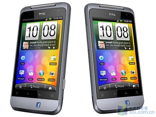 直板触控主打Facebook HTC Salsa发布