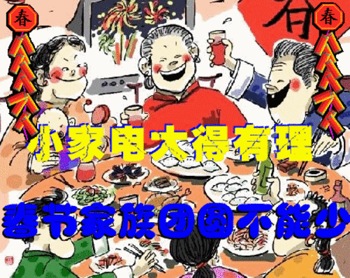 春节家族团圆不能少 小家电大得有理 原创