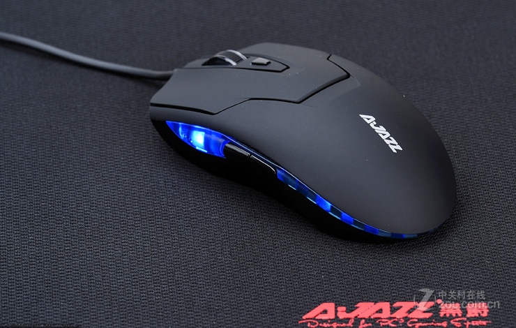 【高清图】黑爵(ajazz)A1080游戏鼠标实拍图图
