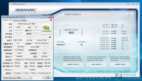 901128823_3DMARK Vantage性能排名_惠普 dv6-6103tx_笔记本评测-中关村 ...