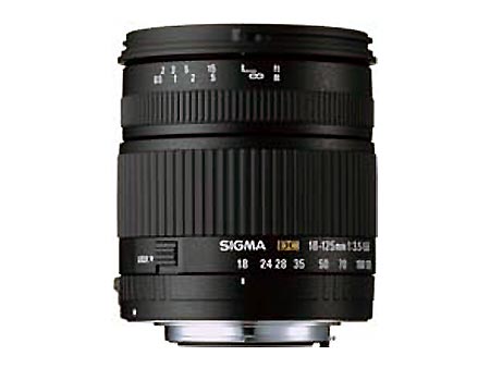 ������Sigma��18-125mm f/3.5-5.6 DC�����ܿ��ڣ���ͷ��� ��1��
