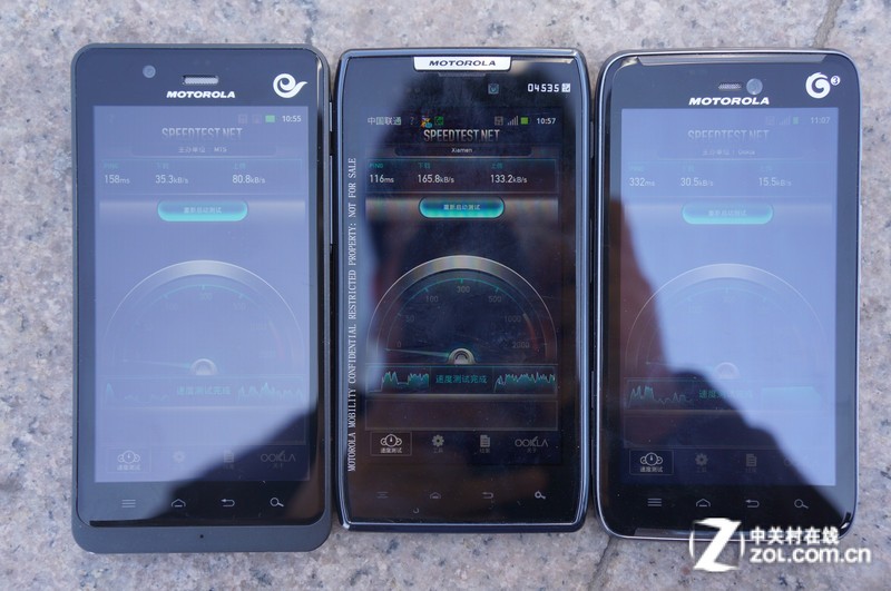 【高清图】京城七地实测 三大运营商3G网速谁