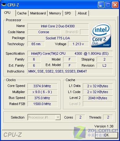 ��Ȼ�߳�X6800! �ͼ۳�Ƶ��E4300���ͼƬ����,ͼ3-ZOL�йش����ߵ�3��