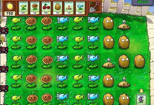 【攻略】植物大战僵尸关卡1-7通关攻略-abab中国第一小游戏门户