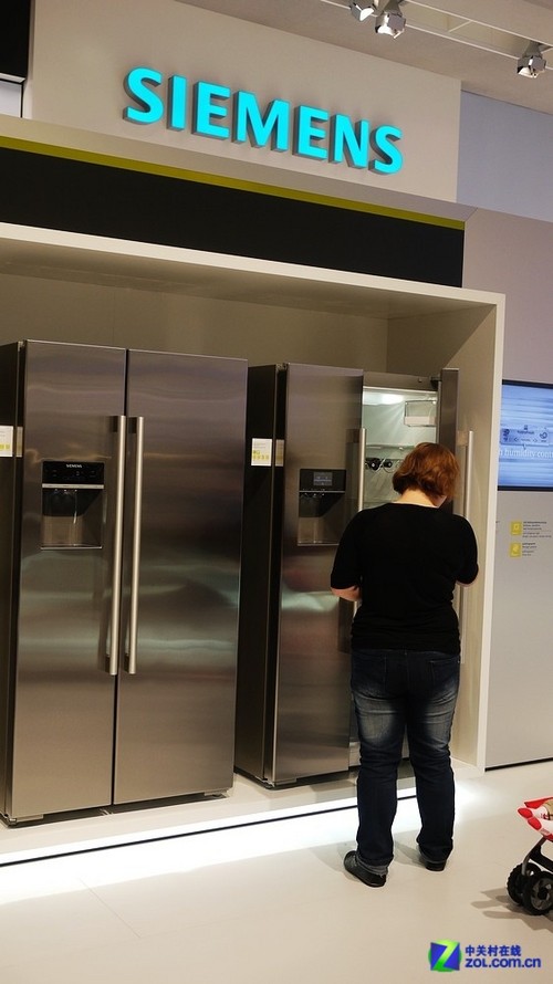西门子厨卫电器亮相_家电新闻-中关村在线