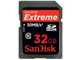 SanDisk Extreme SDHC卡 Class10(32GB)