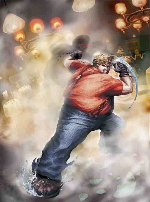 《街头霸王x铁拳》艺术图欣赏