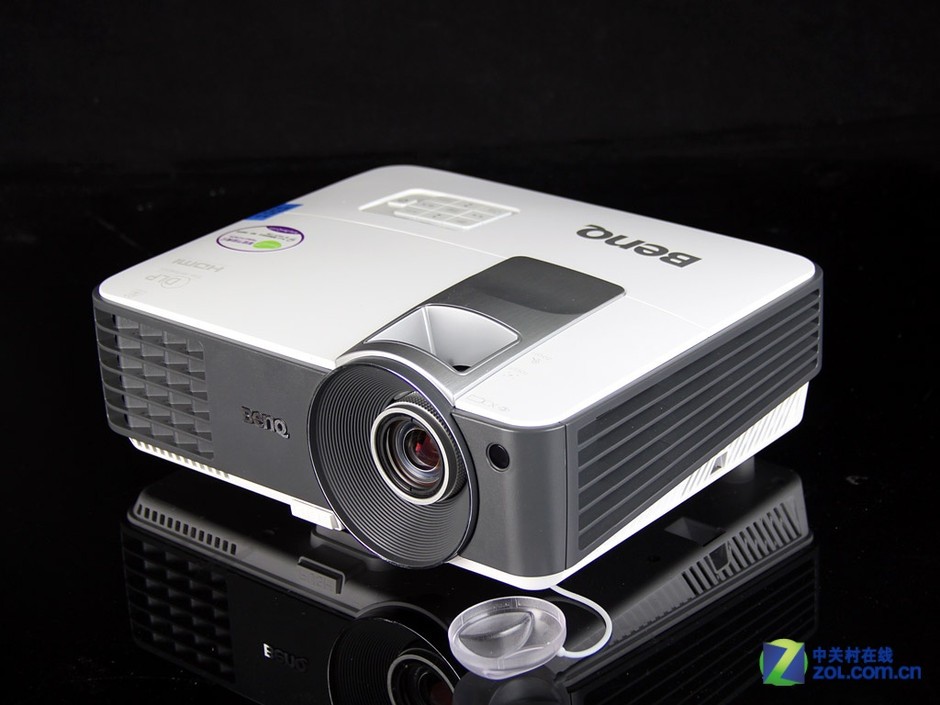 白色3d商教投影机新品明基mx703图赏