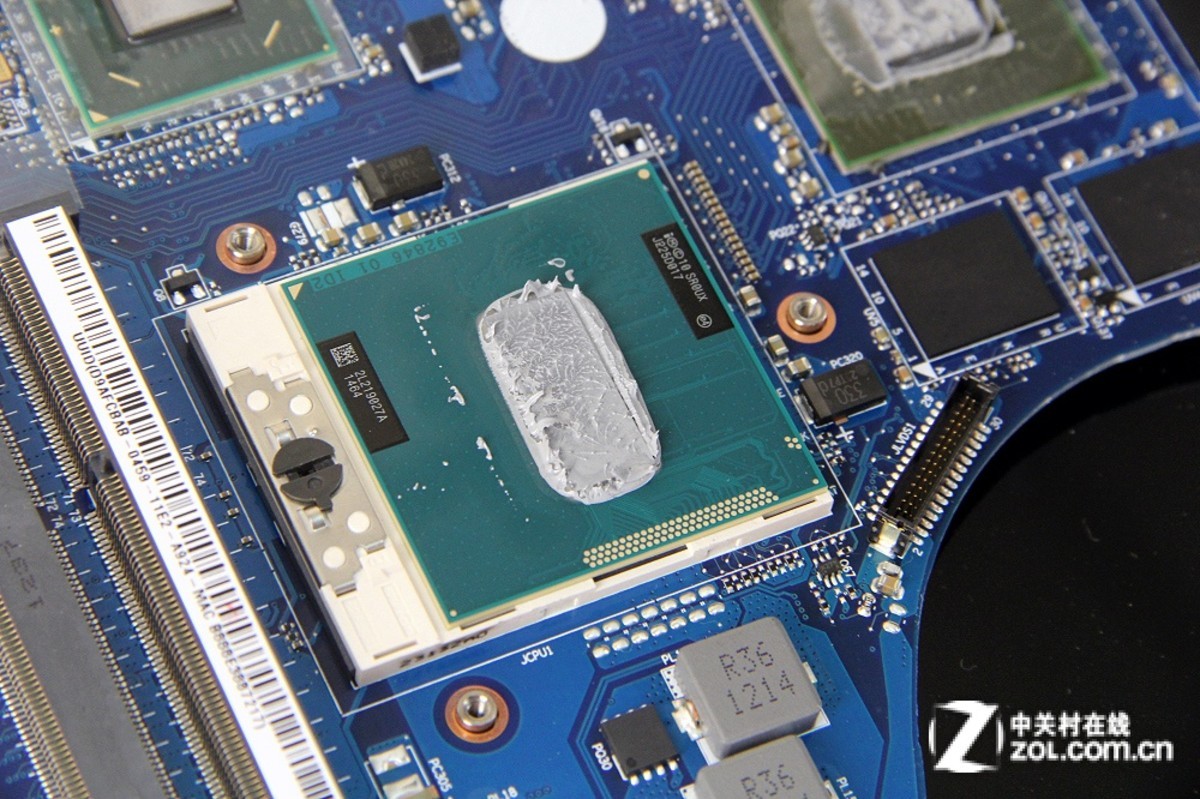 【高清图】内部结构真相大白 联想y400游戏本拆解图22-zol中关村在线