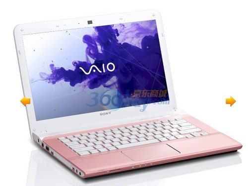 i3芯HD 7670独显 索尼E14粉色本4688元