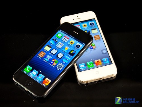 额外配转接头 电信版iPhone 5真机赏析