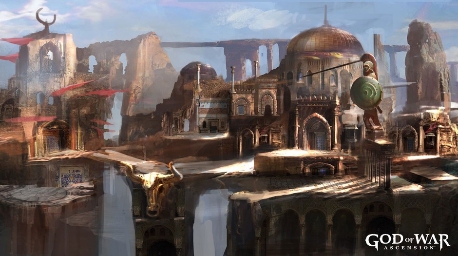 《战神:升天》最新披露环境原画赏-第4页-游戏频道-zol中关村在线